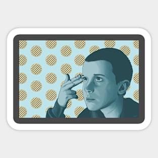 Eleven. Sticker